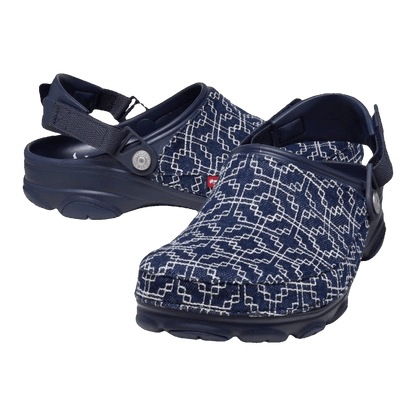 Crocs Classic All-Terrain Clog Levi's Sashiko Dark Wash Side