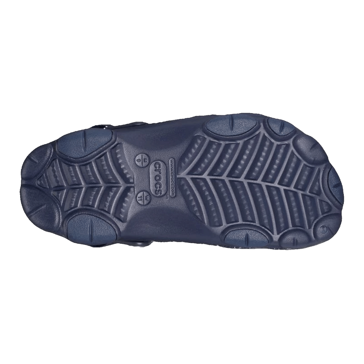 Crocs Classic All-Terrain Clog Levi's Sashiko Dark Wash Sohle