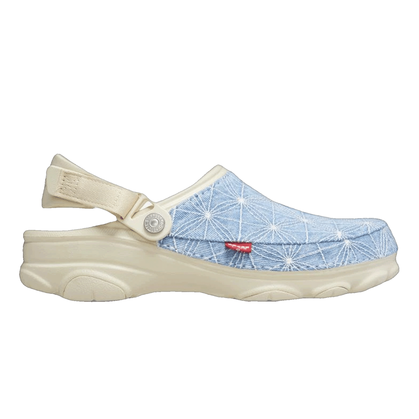 Crocs Classic All-Terrain Clog Levi's Sashiko Light Wash