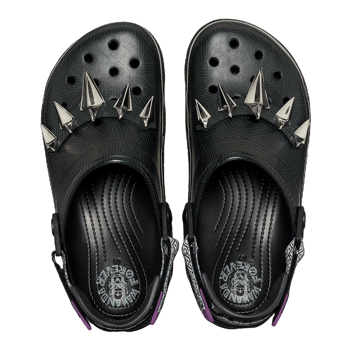 Crocs Classic All-Terrain Clog Marvel Black Panther Oben