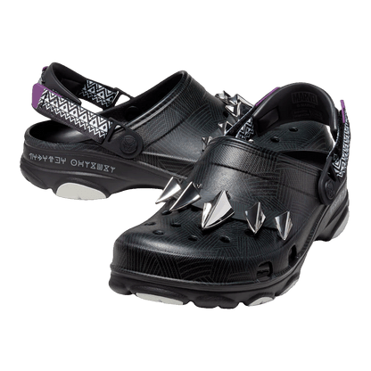 Crocs Classic All-Terrain Clog Marvel Black Panther Side