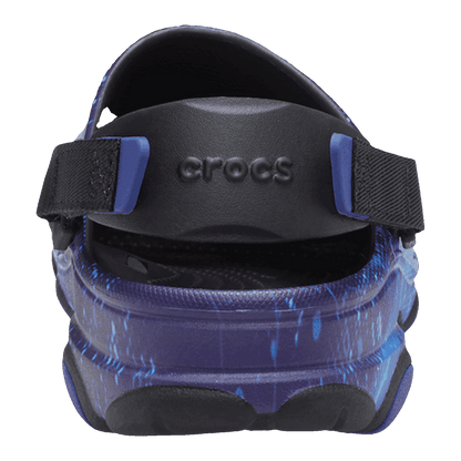 Crocs Classic All-Terrain Clog Space Jam Black Purple Back
