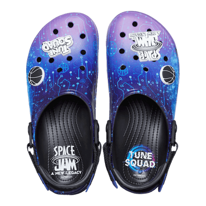 Crocs Classic All-Terrain Clog Space Jam Black Purple Oben