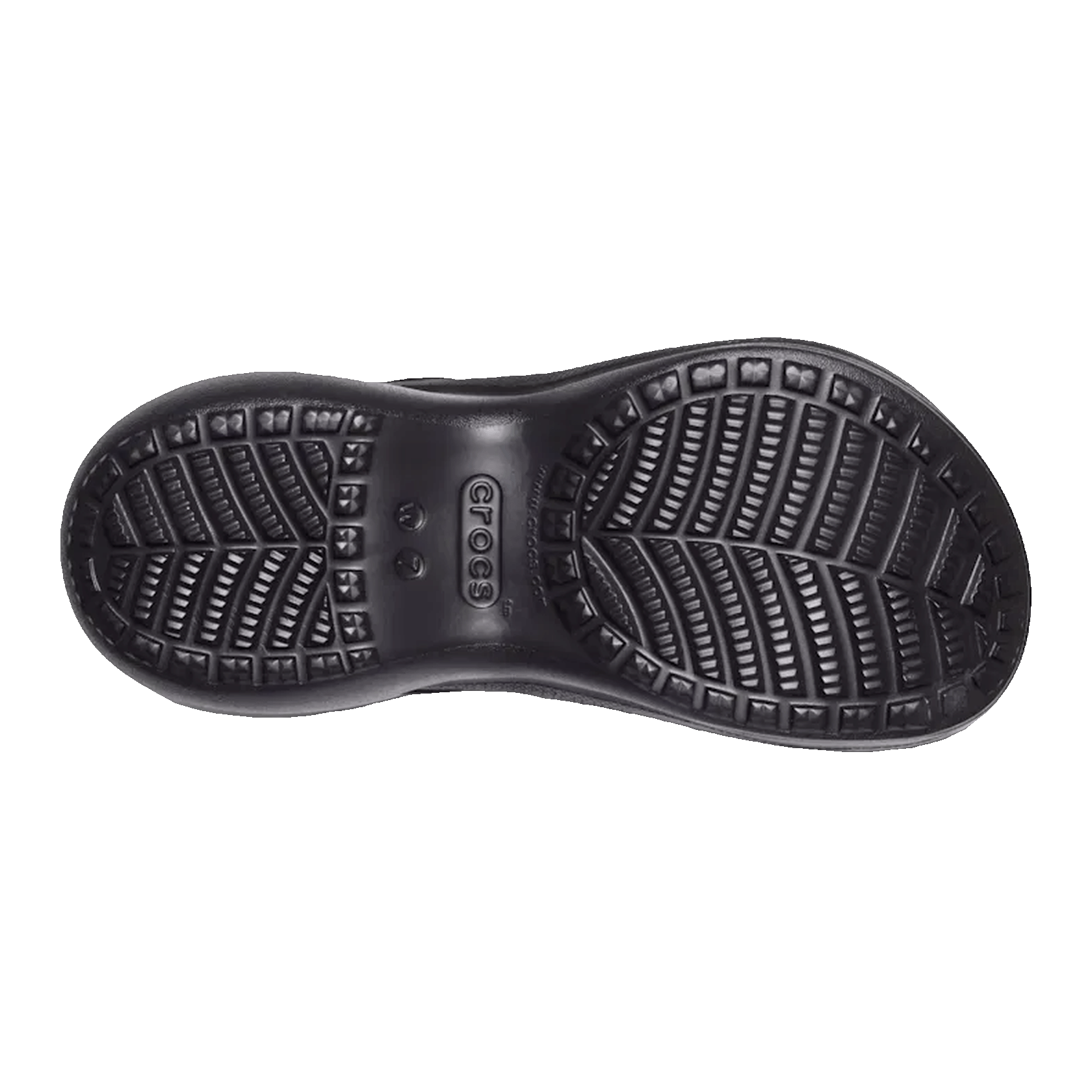 Crocs Classic Bae Clog Black (W) Sohle