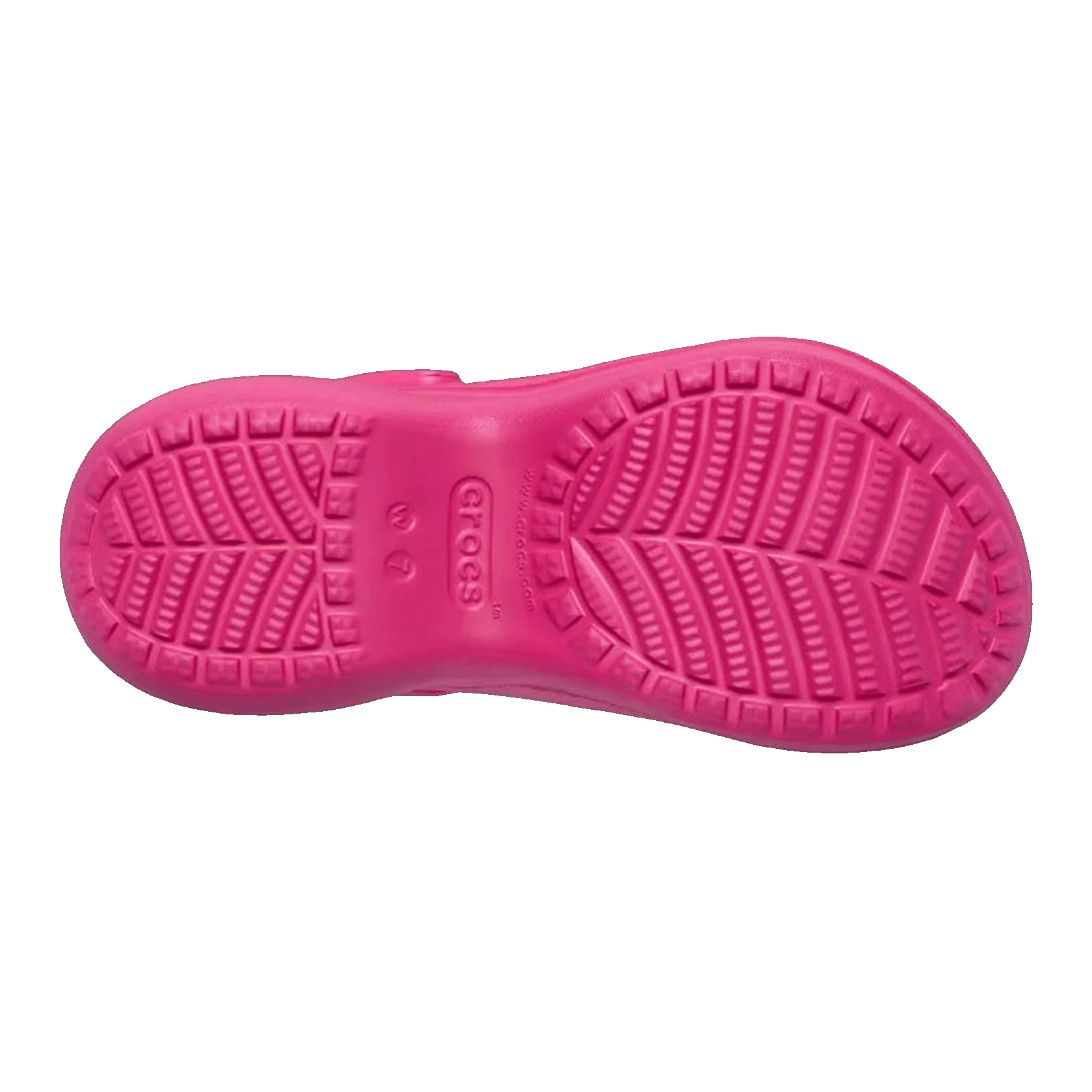 Crocs Classic Bae Clog Dragon Fruit (W) Sohle
