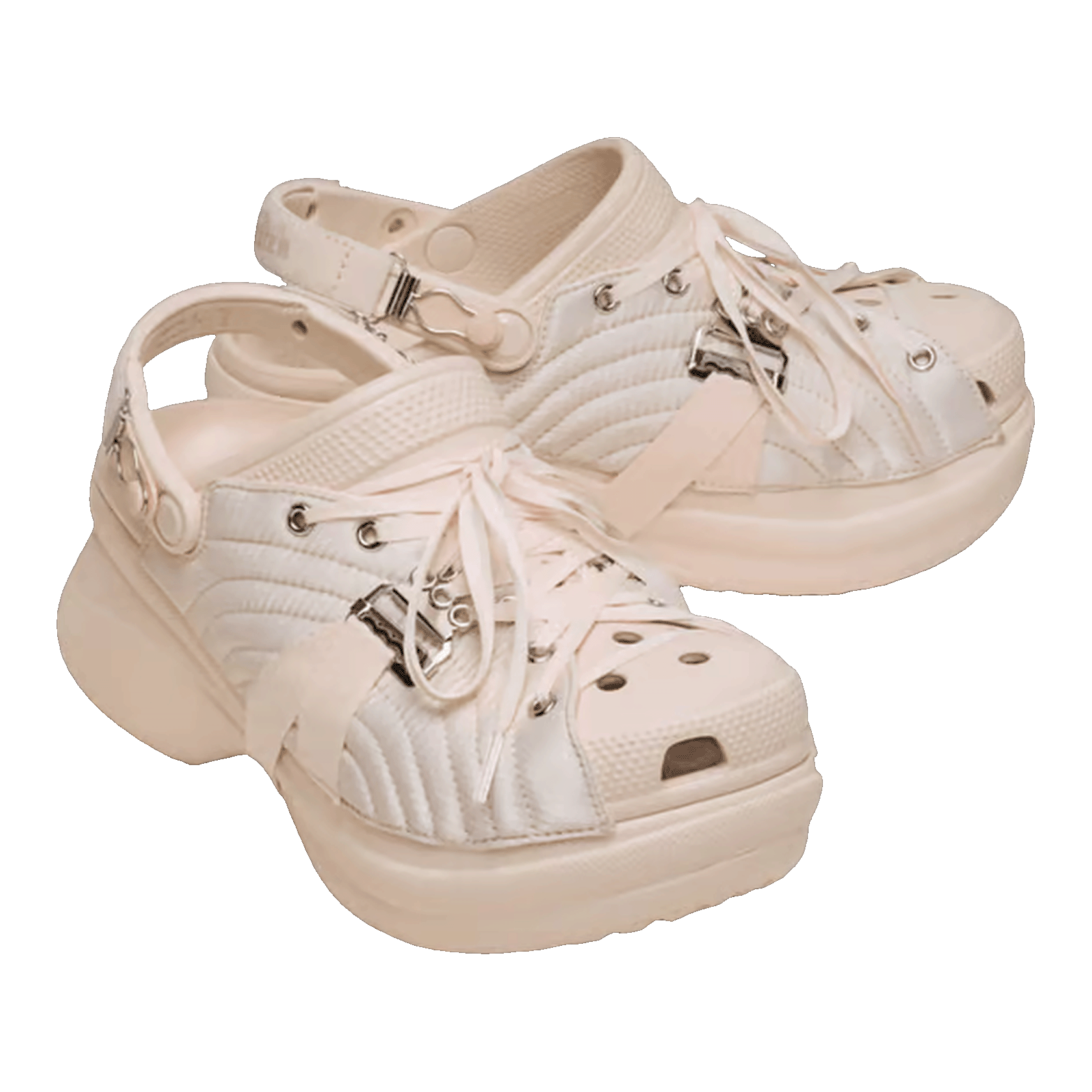 Crocs Classic Bae Clog Jean Paul Gaultier Corset Dew (W) Side