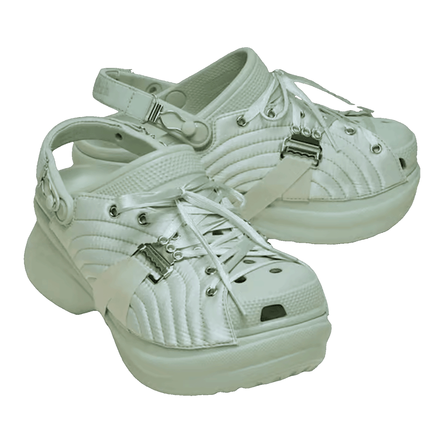 Crocs Classic Bae Clog Jean Paul Gaultier Corset Plaster (W) Side