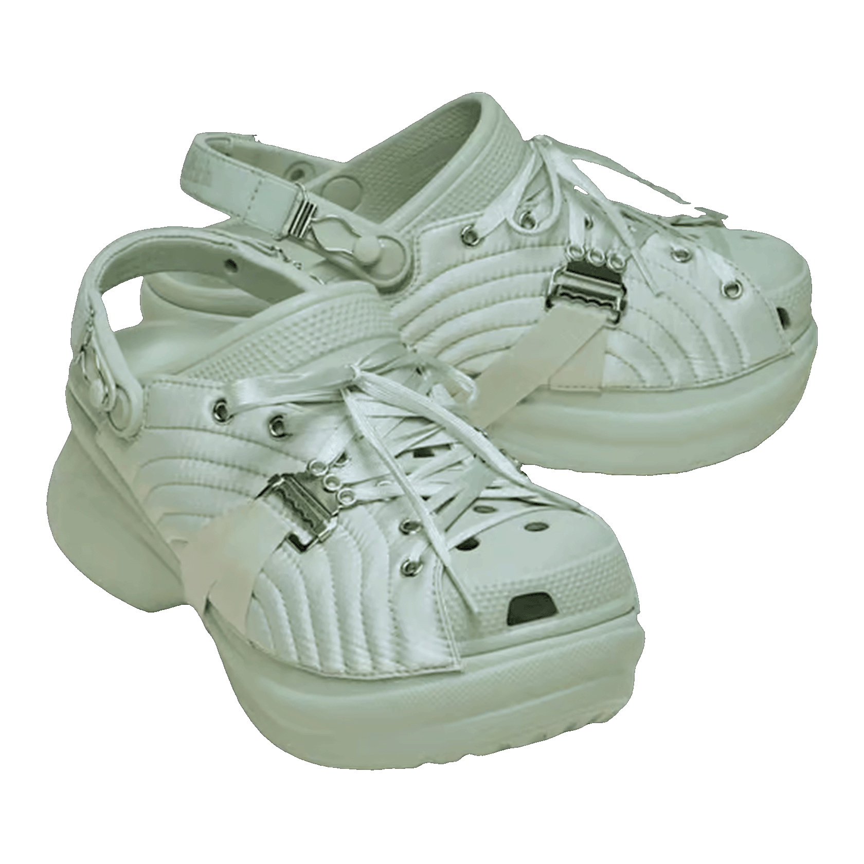 Crocs Classic Bae Clog Jean Paul Gaultier Corset Plaster (W) Side