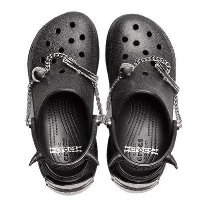 Crocs Classic Bae Clog LE SSERAFIM Glitter Black (W) Oben