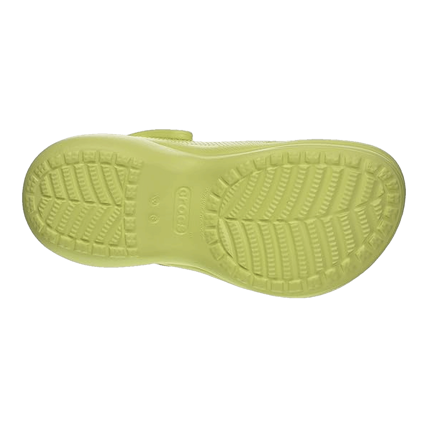 Crocs Classic Bae Clog Lime Zest (W) Sohle