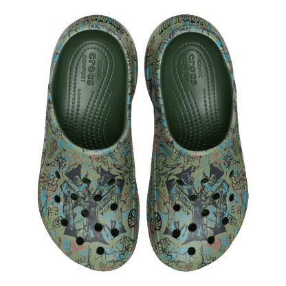 Crocs Classic Bae Clog Mowalola Forest (W) Oben