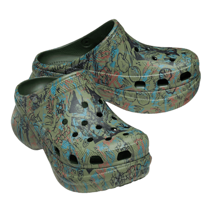 Crocs Classic Bae Clog Mowalola Forest (W) Side