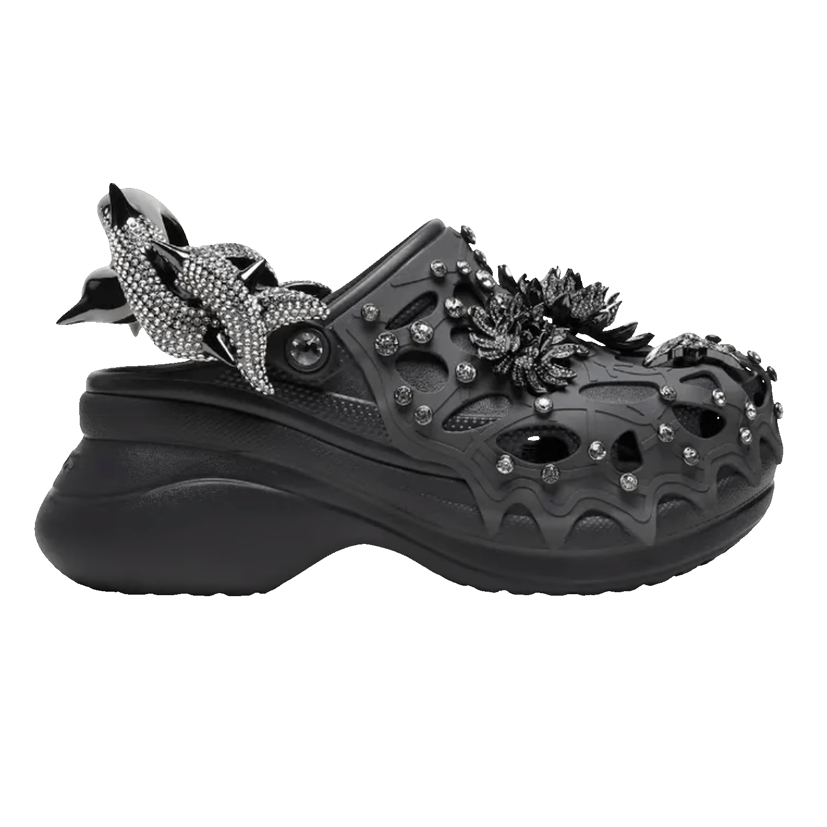 Crocs Classic Bae Clog Swarovski Black (W)