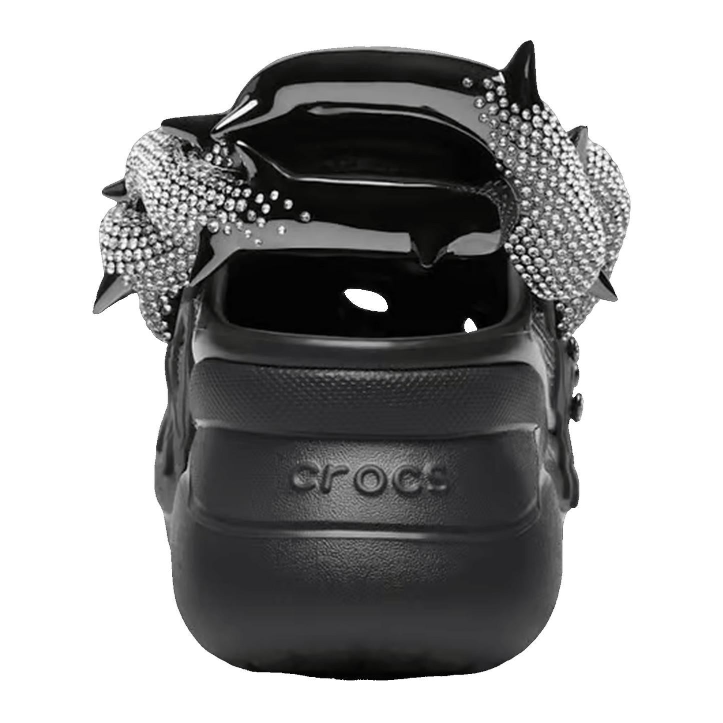 Crocs Classic Bae Clog Swarovski Black (W) Back