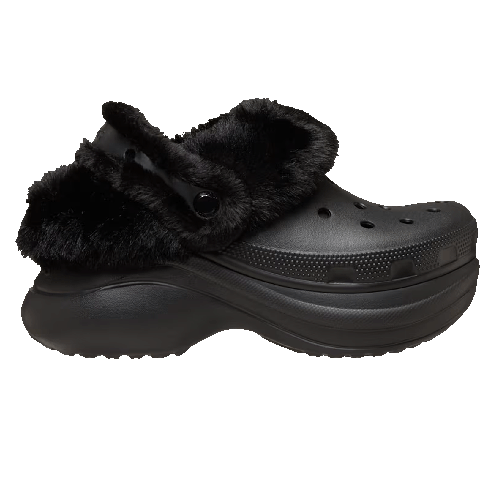 Crocs Classic Bae Lined Clog Black (W)