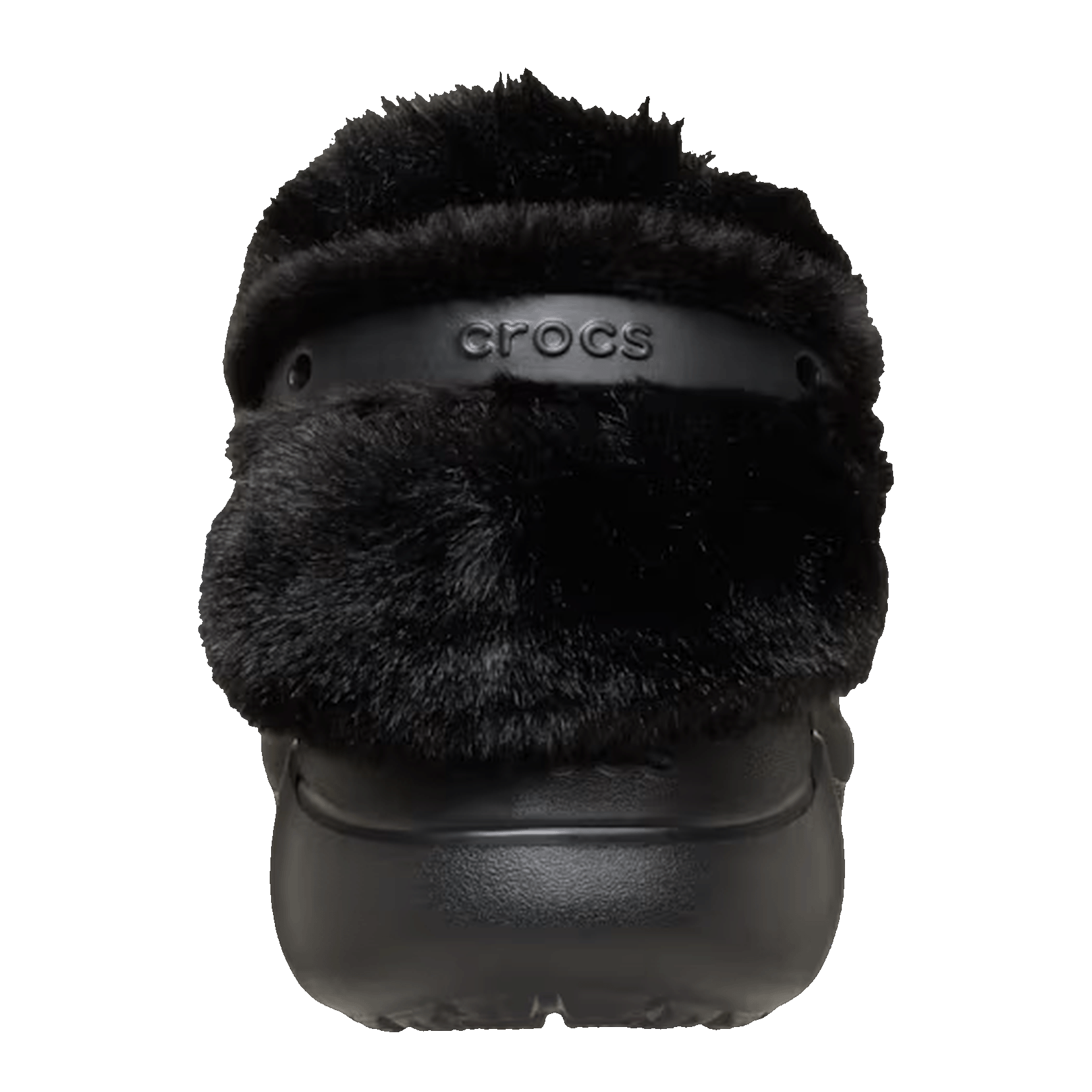 Crocs Classic Bae Lined Clog Black (W) Back