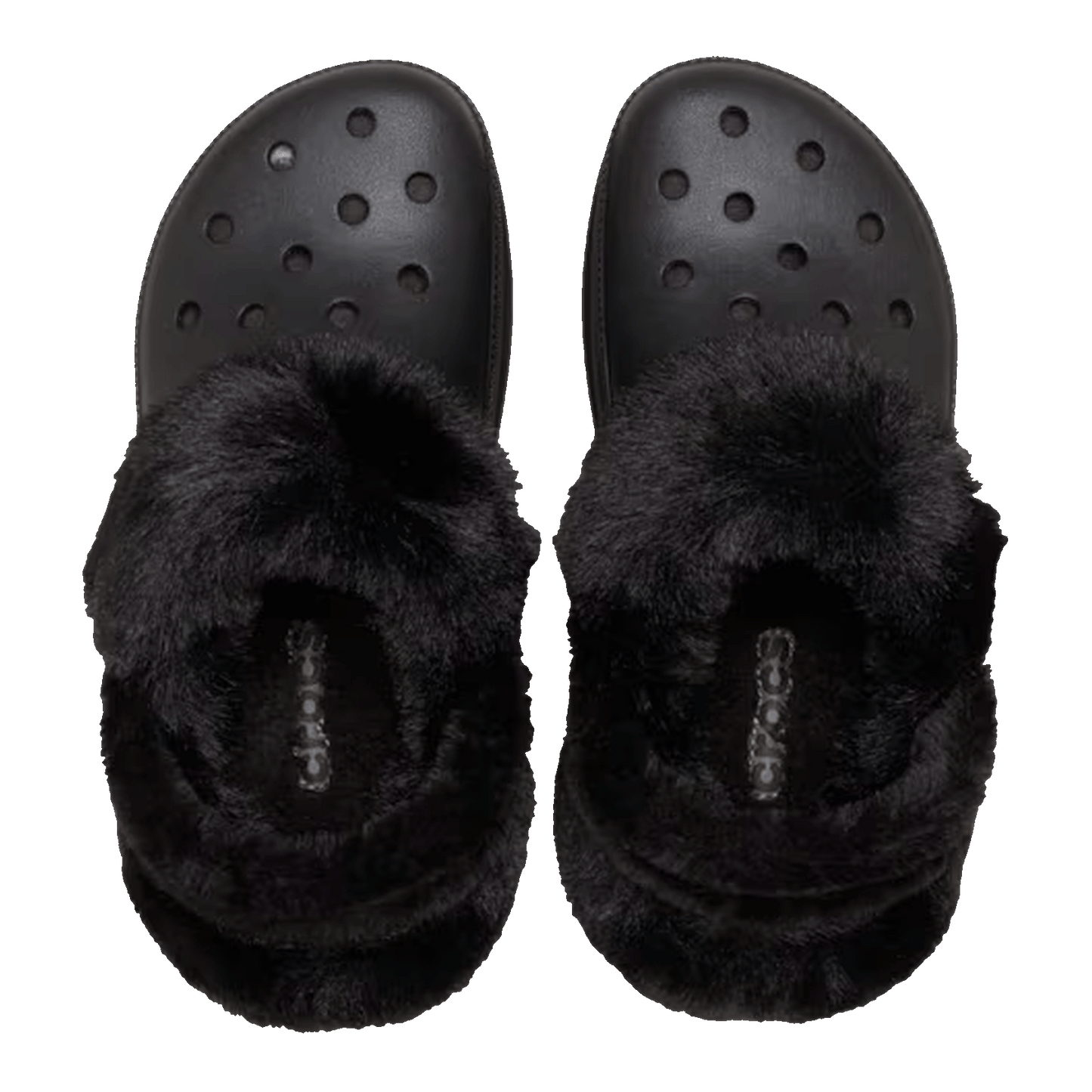 Crocs Classic Bae Lined Clog Black (W) Oben