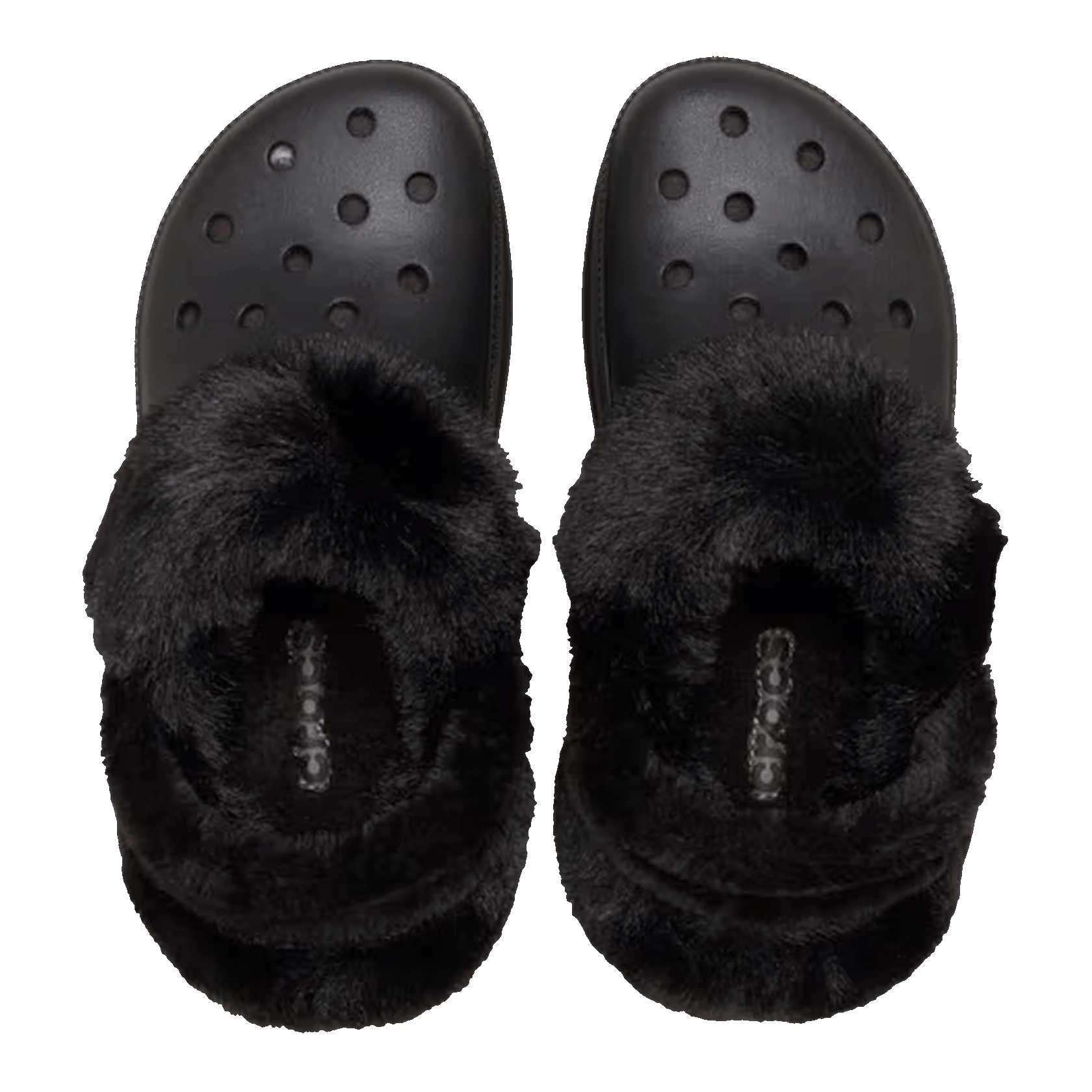 Crocs Classic Bae Lined Clog Black (W) Oben