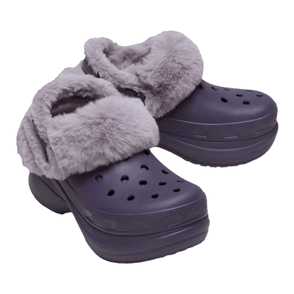 Crocs Classic Bae Lined Clog Nightshade (W) Side