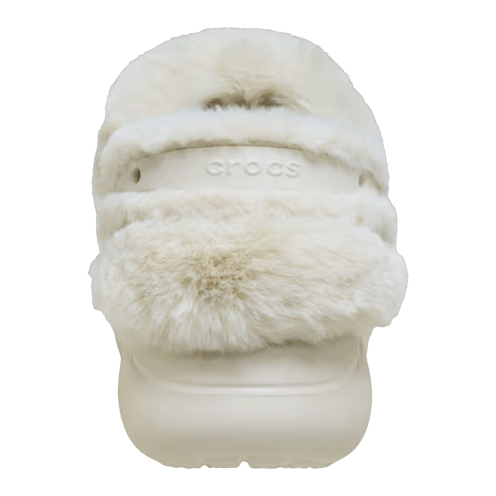 Crocs Classic Bae Lined Clog Stucco (W) Back