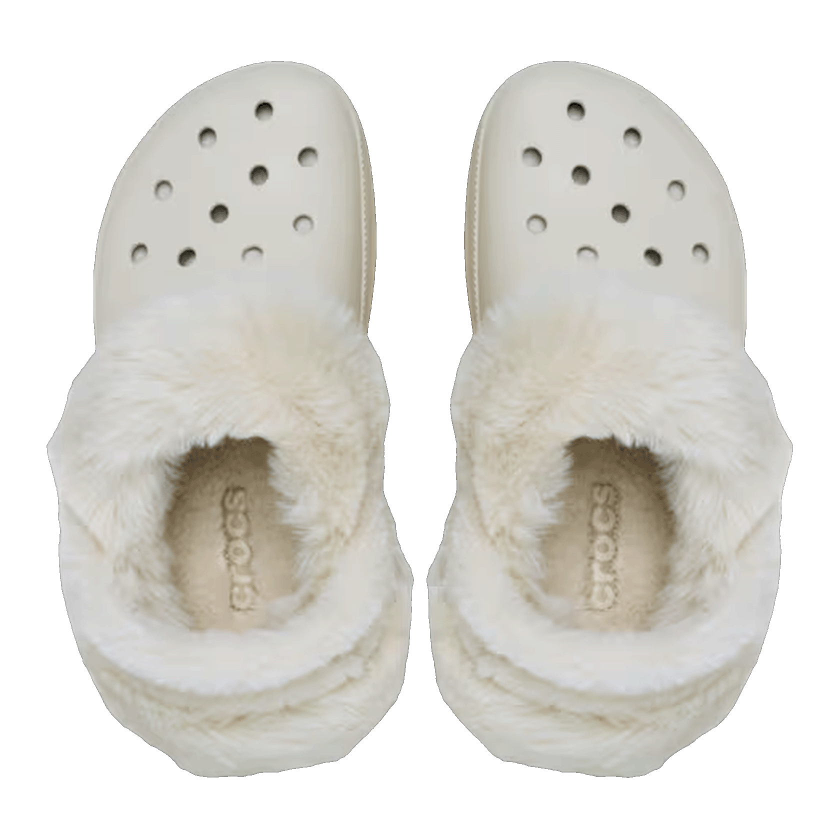 Crocs Classic Bae Lined Clog Stucco (W) Oben
