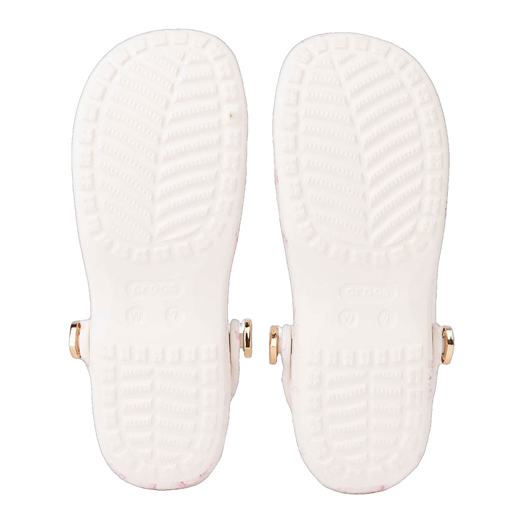 Crocs Classic Ballet Flat LoveShackFancy Oyster (W) Sohle 212787-159