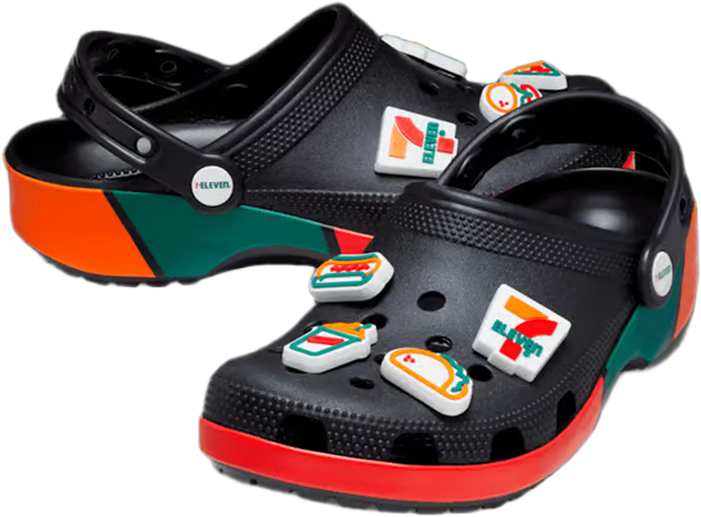 Crocs Classic Clog 7-Eleven Black Side