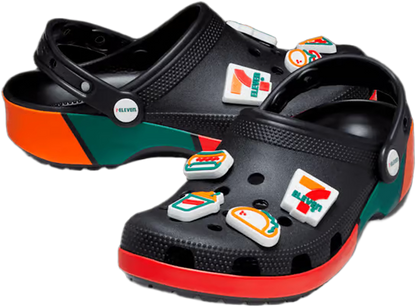 Crocs Classic Clog 7-Eleven Black Side