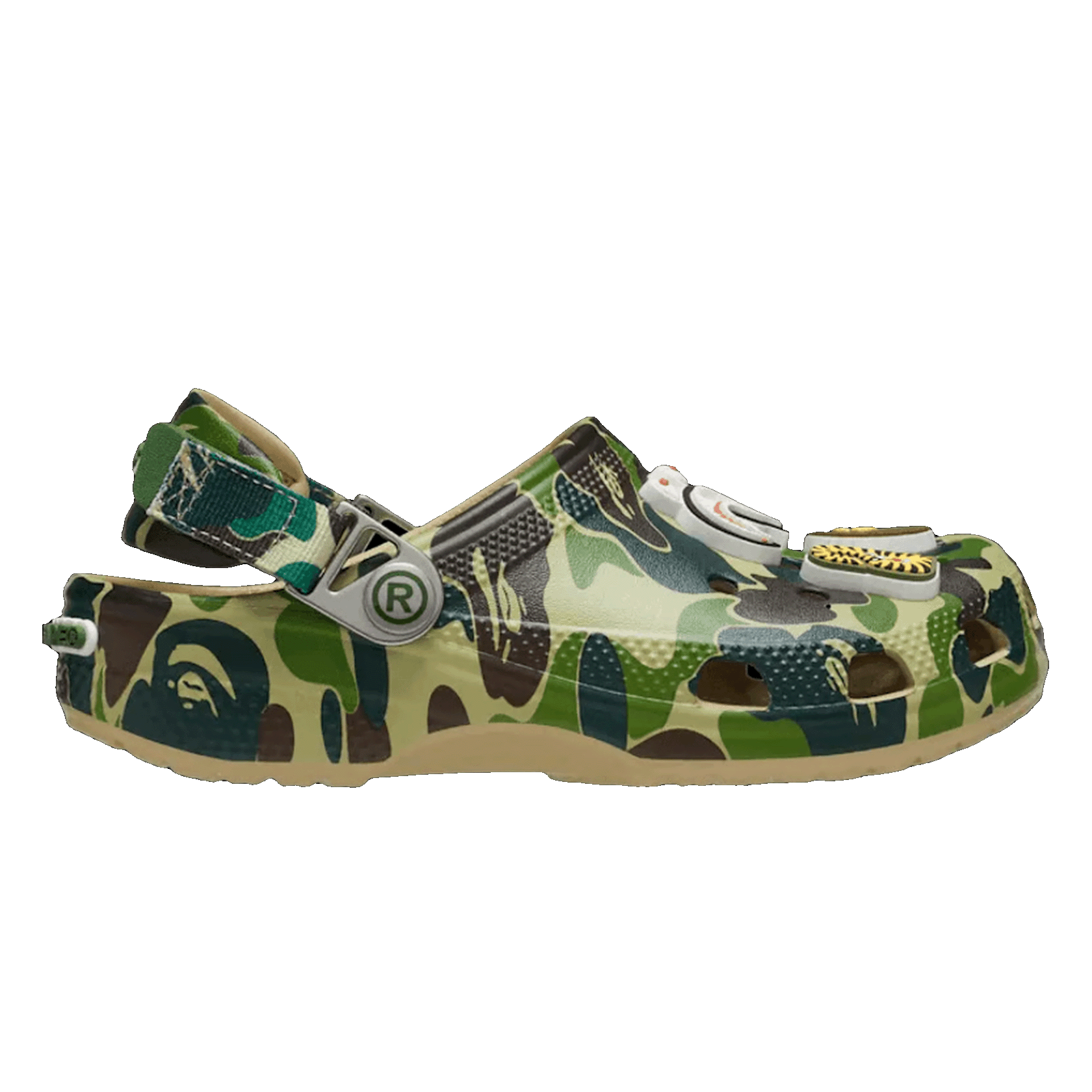 Crocs Classic Clog A Bathing Ape ABC Camo Green (Kids)