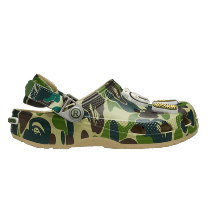 Crocs Classic Clog A Bathing Ape ABC Camo Green (Kids)