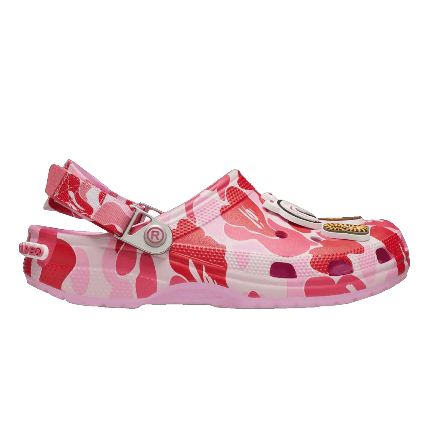 Crocs Classic Clog A Bathing Ape ABC Camo Pink