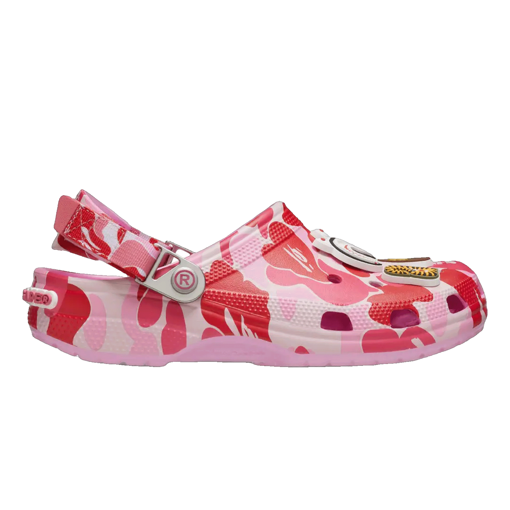 Crocs Classic Clog A Bathing Ape ABC Camo Pink