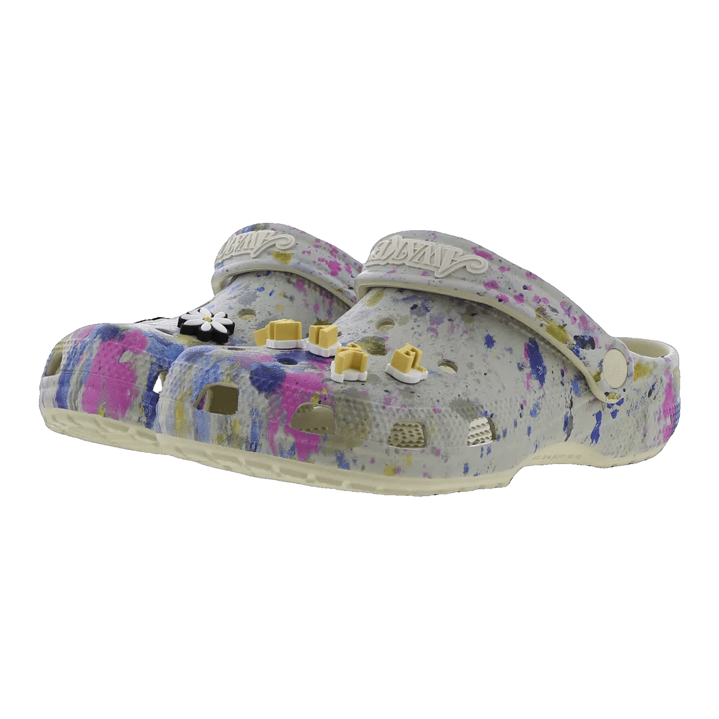 Crocs Classic Clog Awake NY White Side