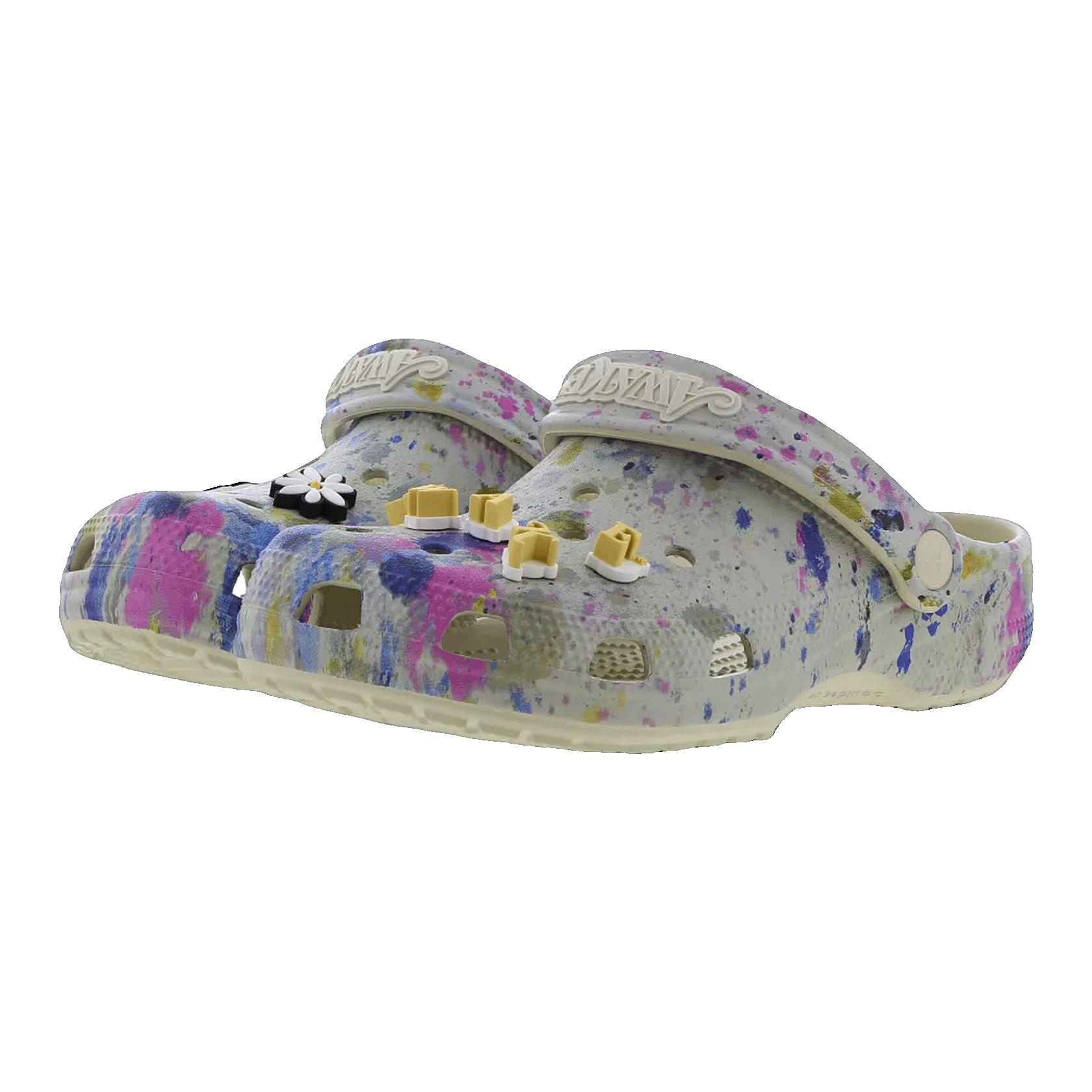 Crocs Classic Clog Awake NY White Side
