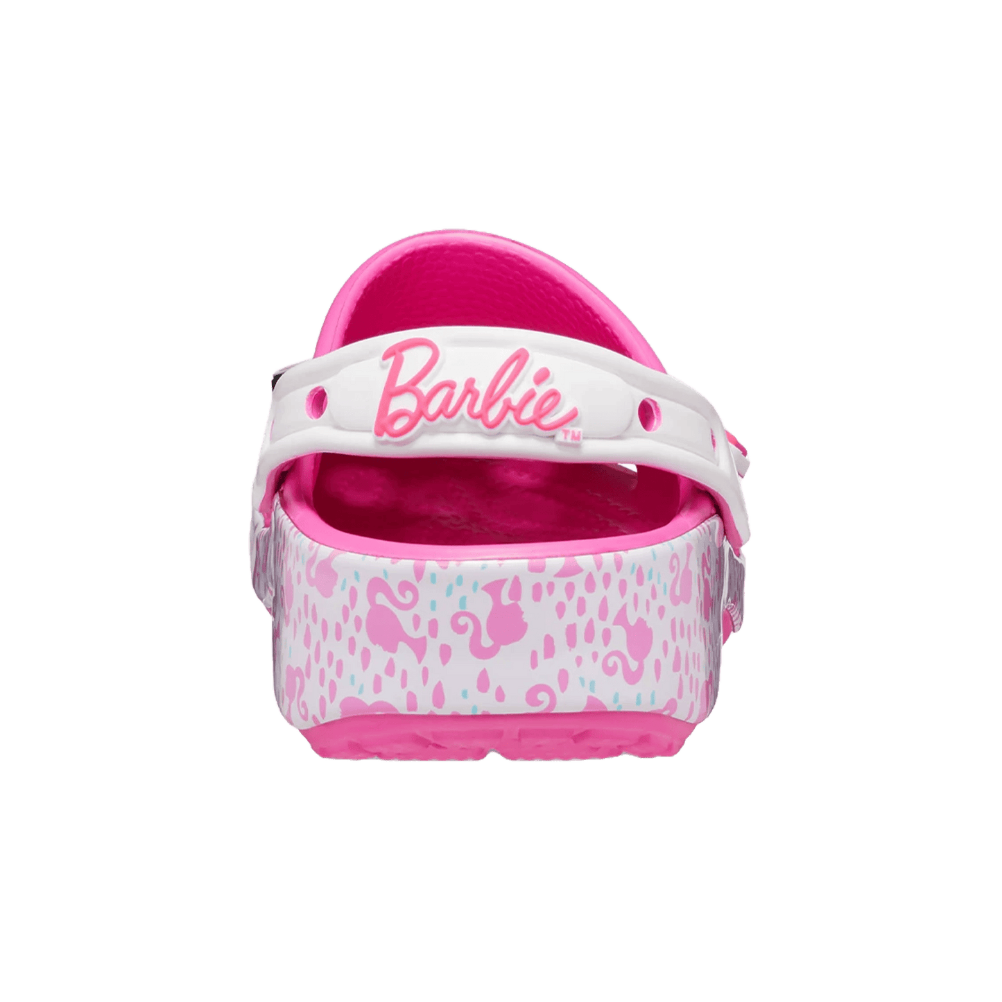 Crocs Classic Clog Barbie Electric Pink Back