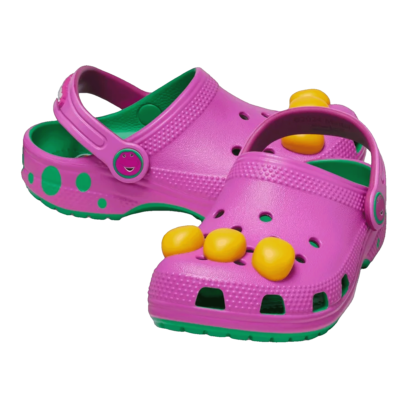 Crocs Classic Clog Barney Side