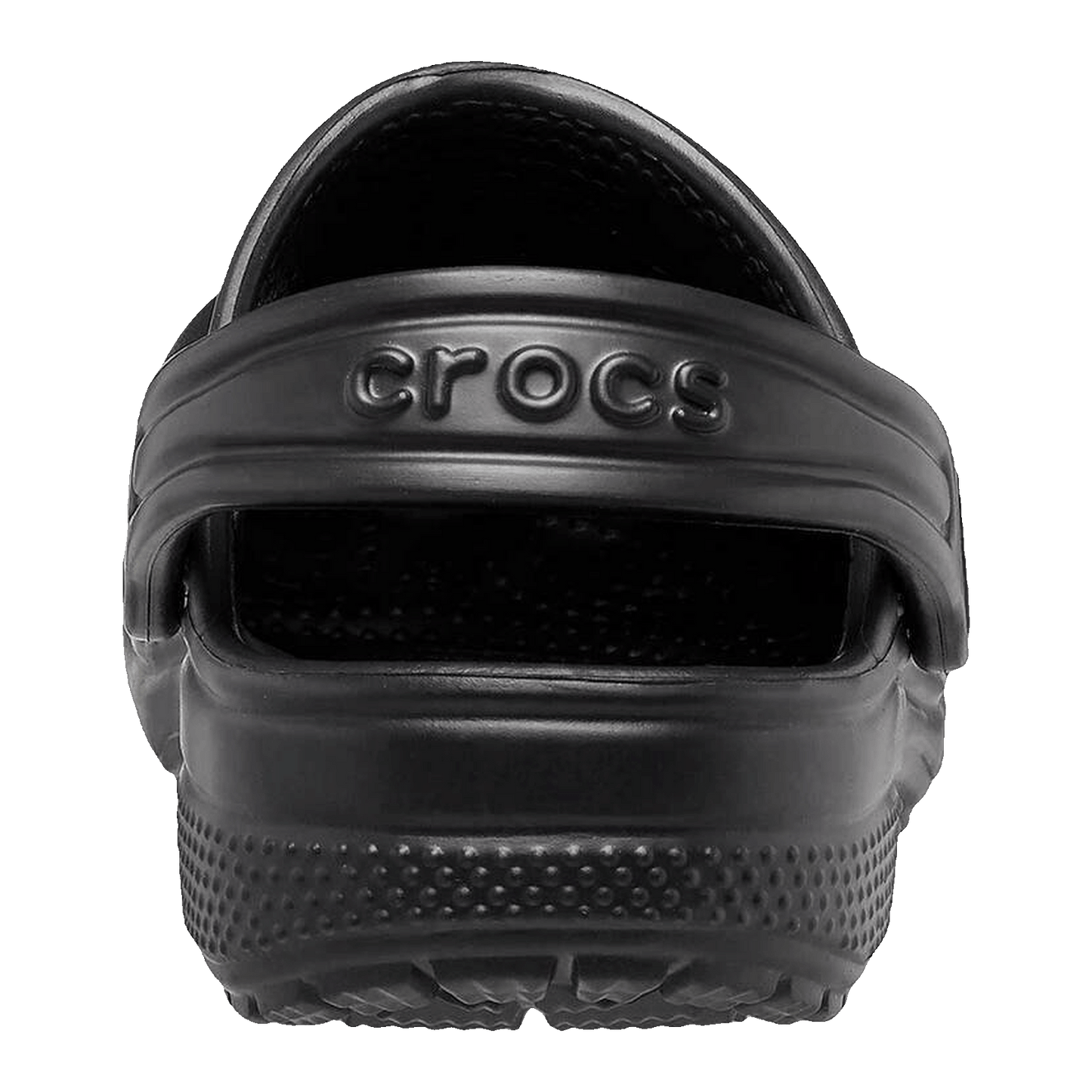 Crocs Classic Clog Black (Kids) Back