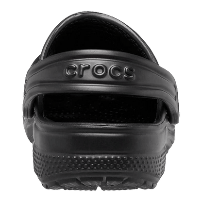 Crocs Classic Clog Black (Kids) Back