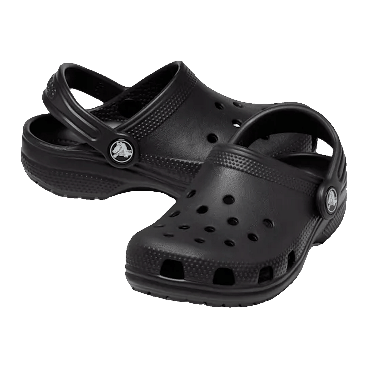 Crocs Classic Clog Black (Kids) Side