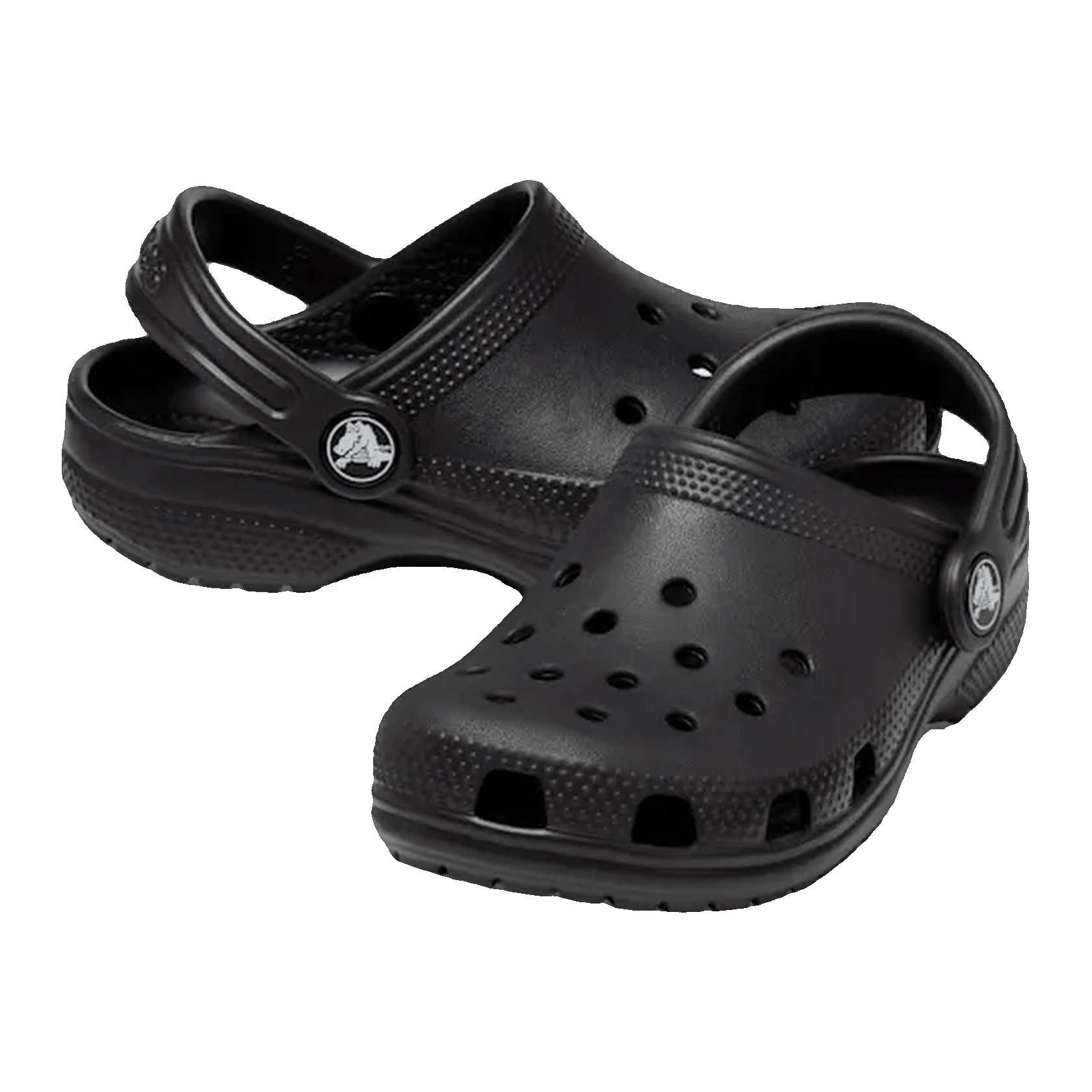 Crocs Classic Clog Black (Kids) Side