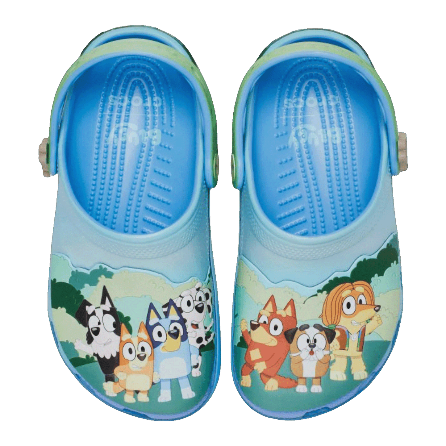 Crocs Classic Clog Bluey Friends Blue (Kids) Oben 213492-90H