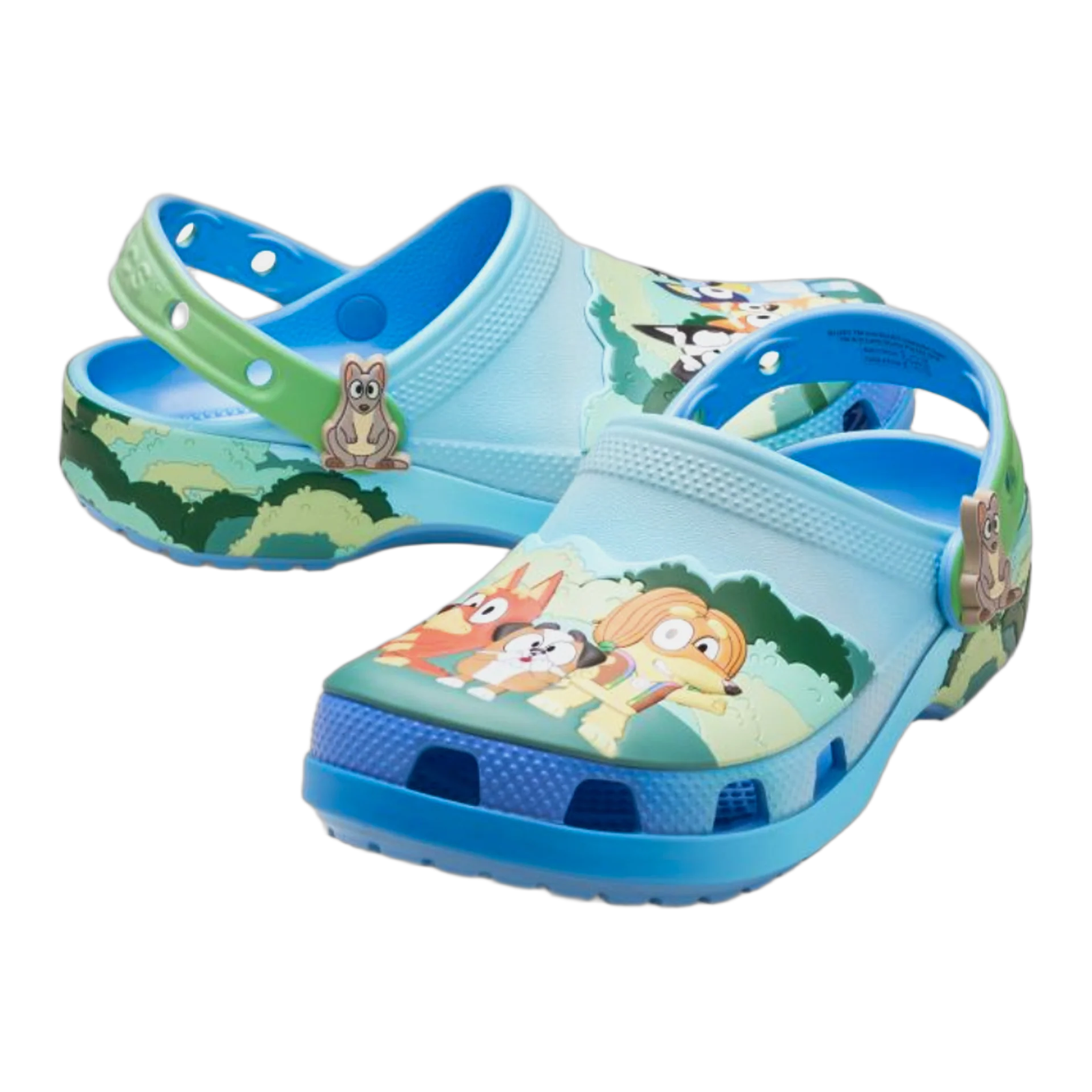 Crocs Classic Clog Bluey Friends Blue (Kids) Side 213492-90H