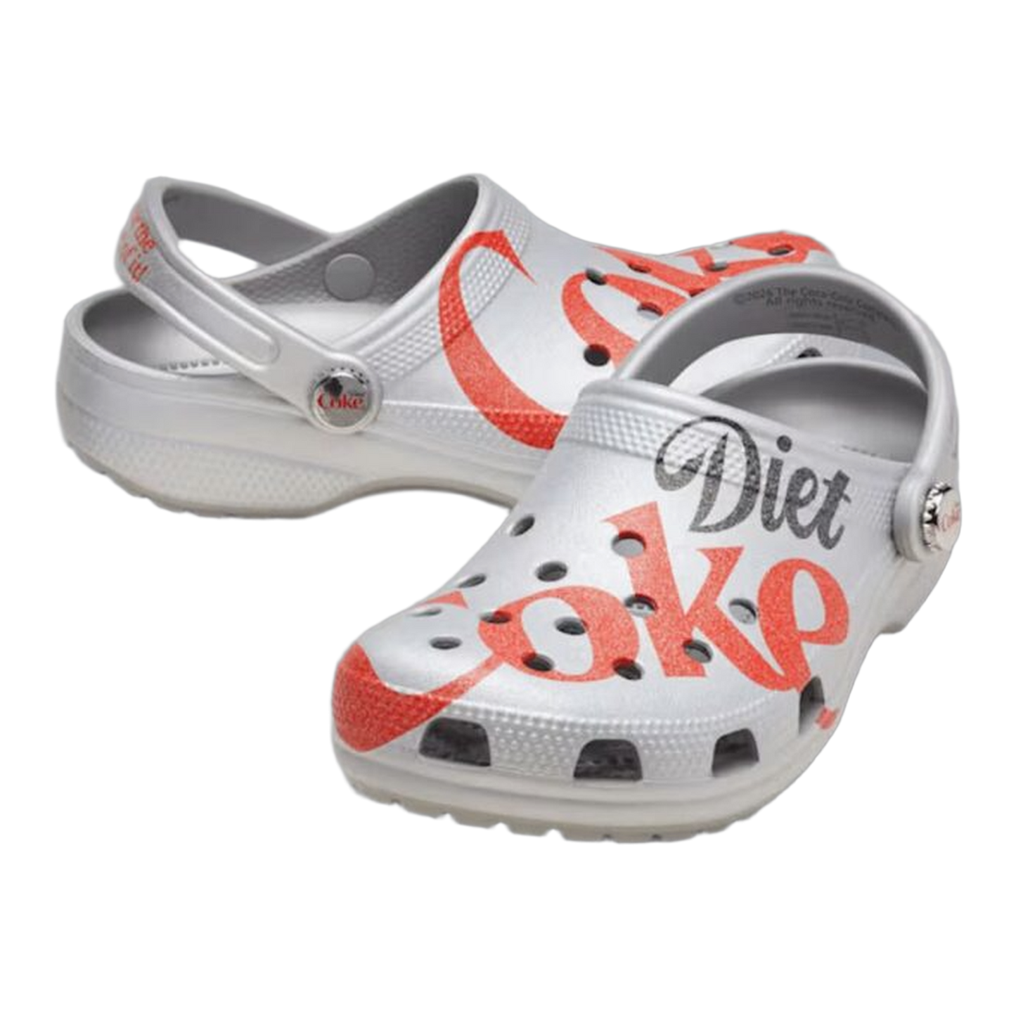 Crocs Classic Clog Coca-Cola Diet Coke Side 212130-90H