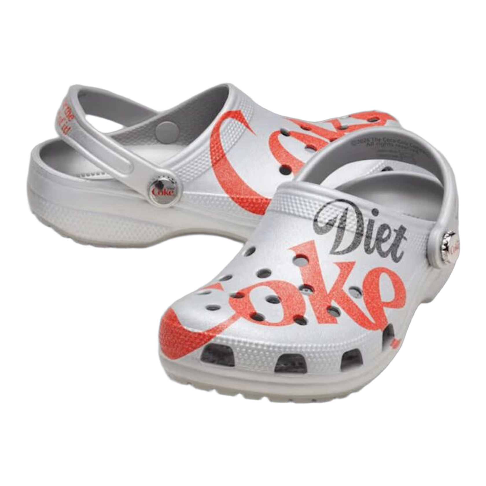 Crocs Classic Clog Coca-Cola Diet Coke Side 212130-90H