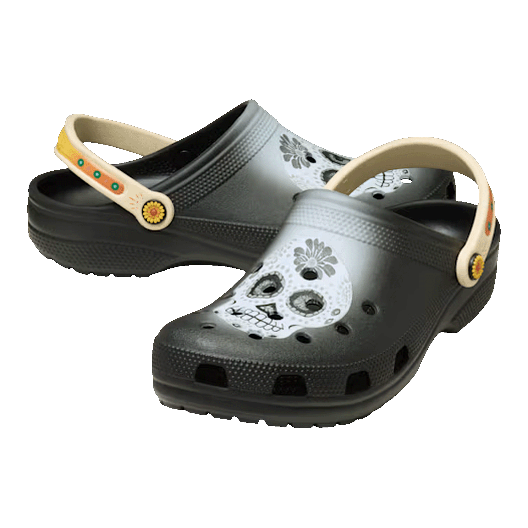 Crocs Classic Clog Day of the Dead Side