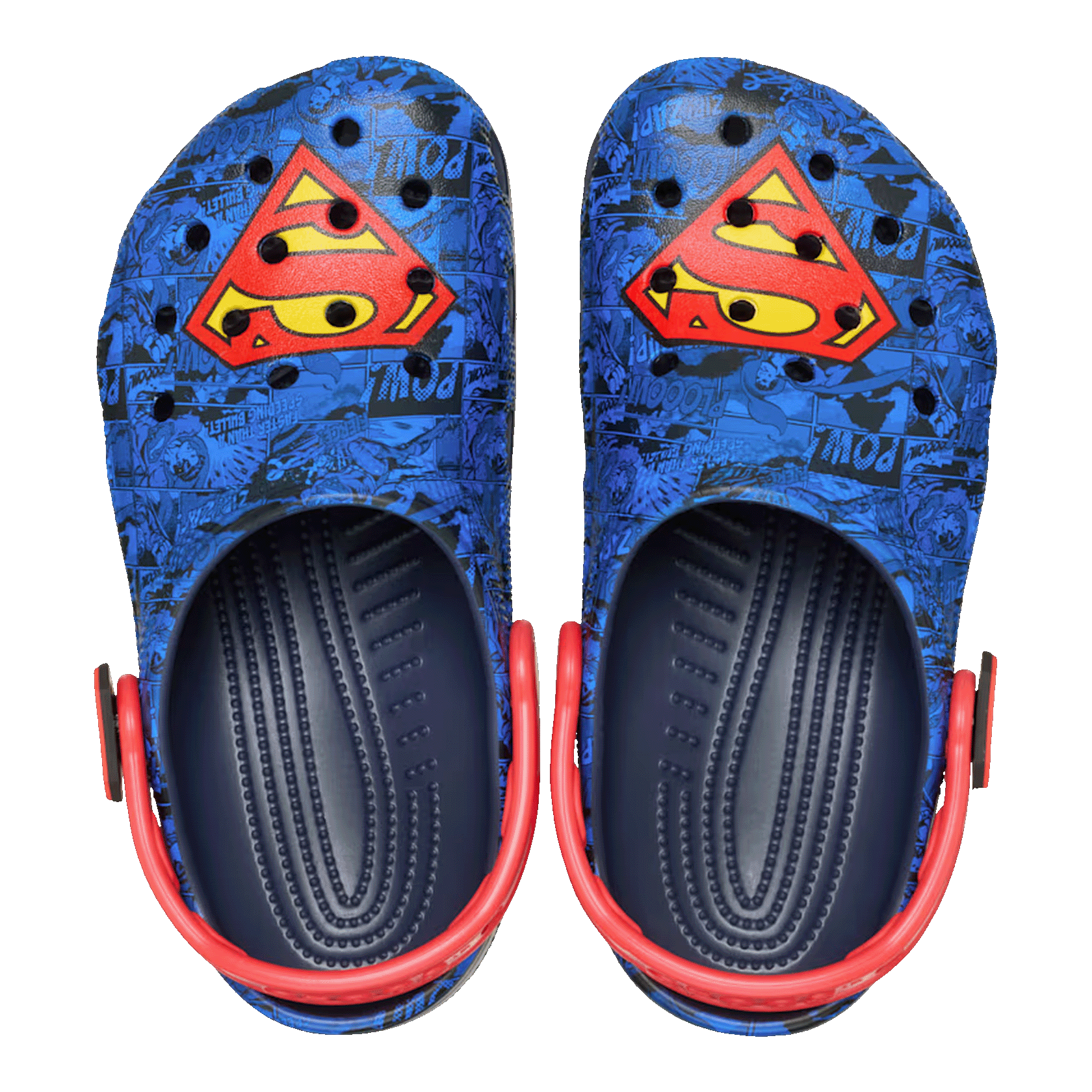 Crocs Classic Clog DC Comics Superman (Kids) Oben