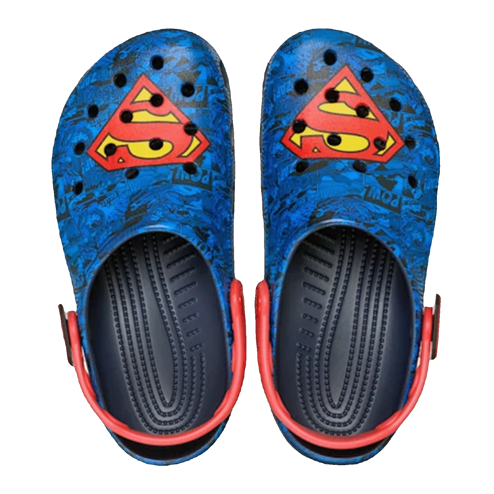 Crocs Classic Clog DC Comics Superman Oben