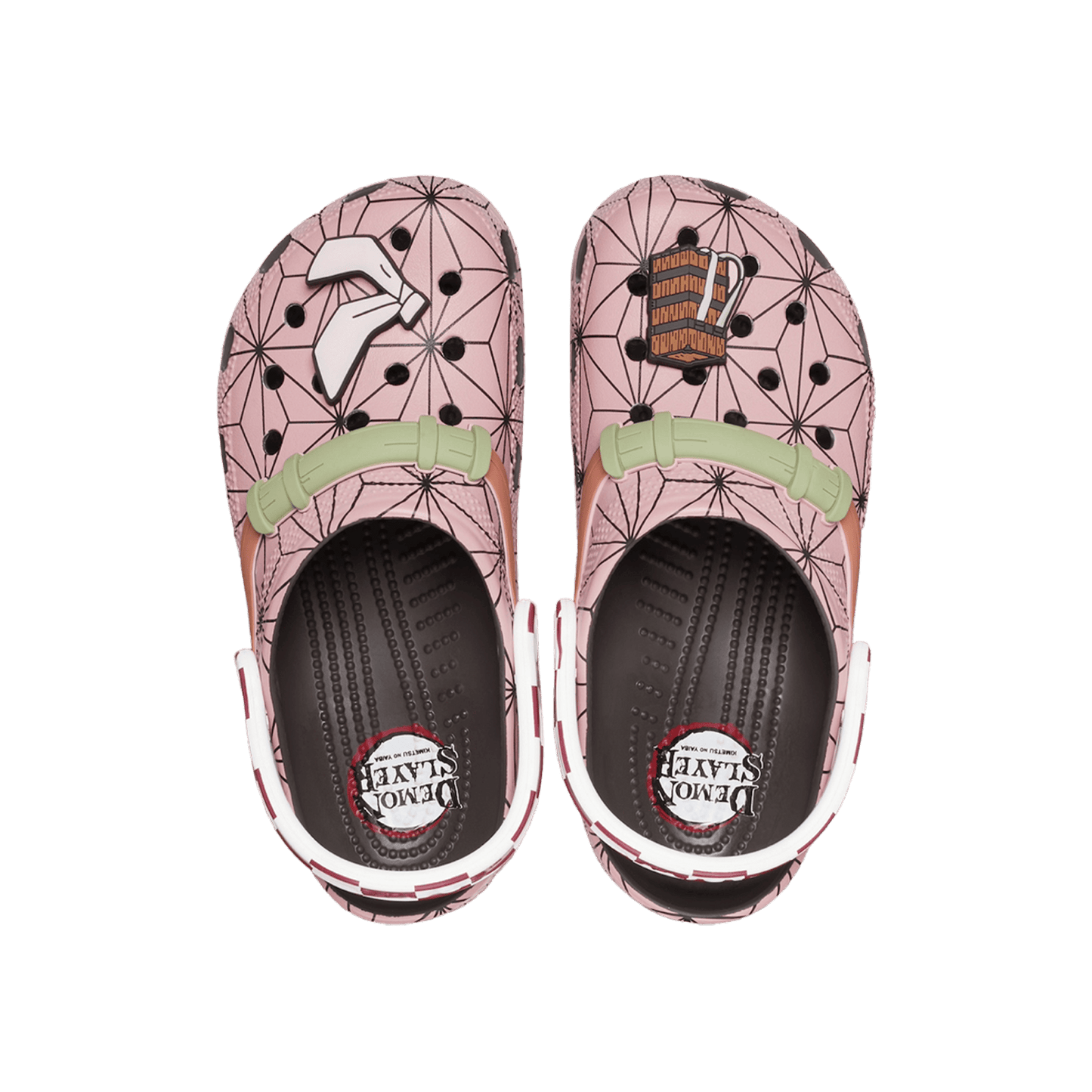 Crocs Classic Clog Demon Slayer Nezuko Sohle