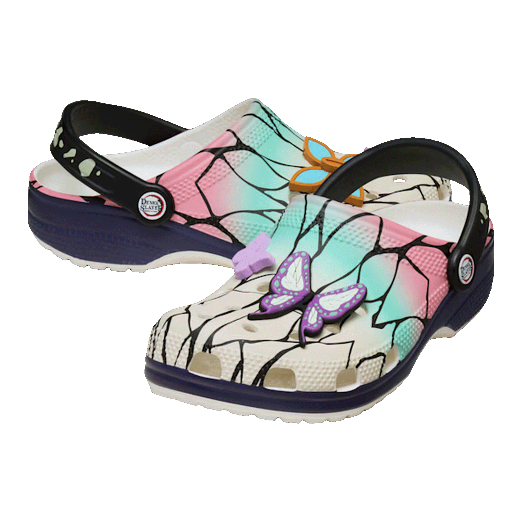 Crocs Classic Clog Demon Slayer Shinobu Kocho Side