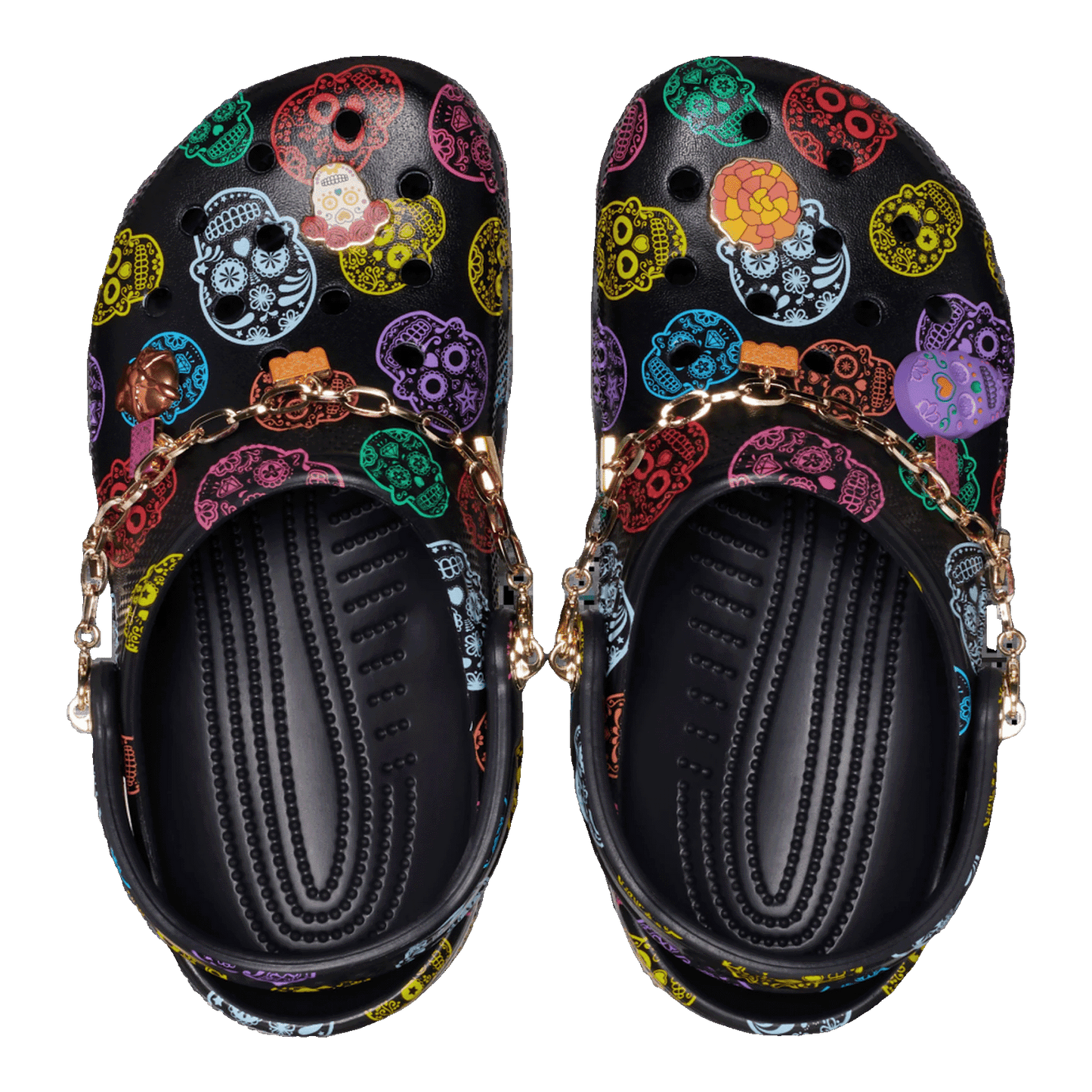 Crocs Classic Clog Día de Muertos Oben